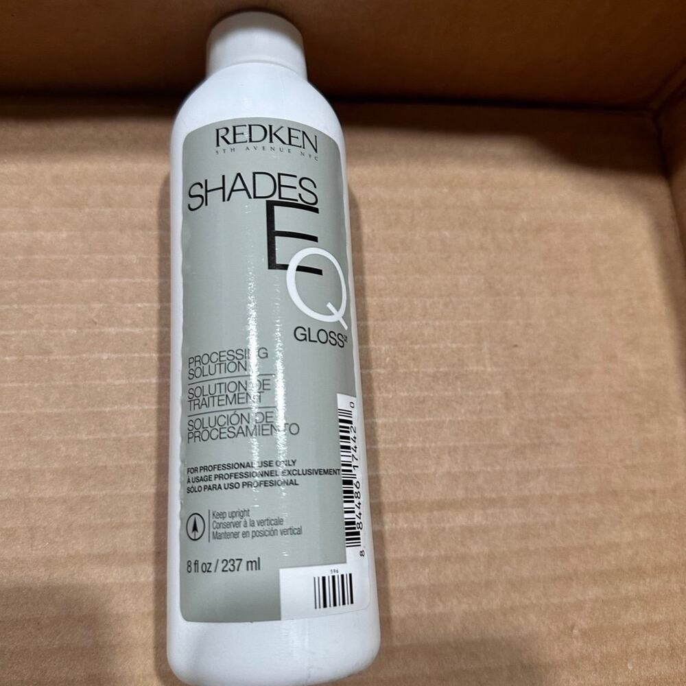 Redken Shades EQ Gloss Processing Solution‎ 8 fl oz Hair Color Developer NEW